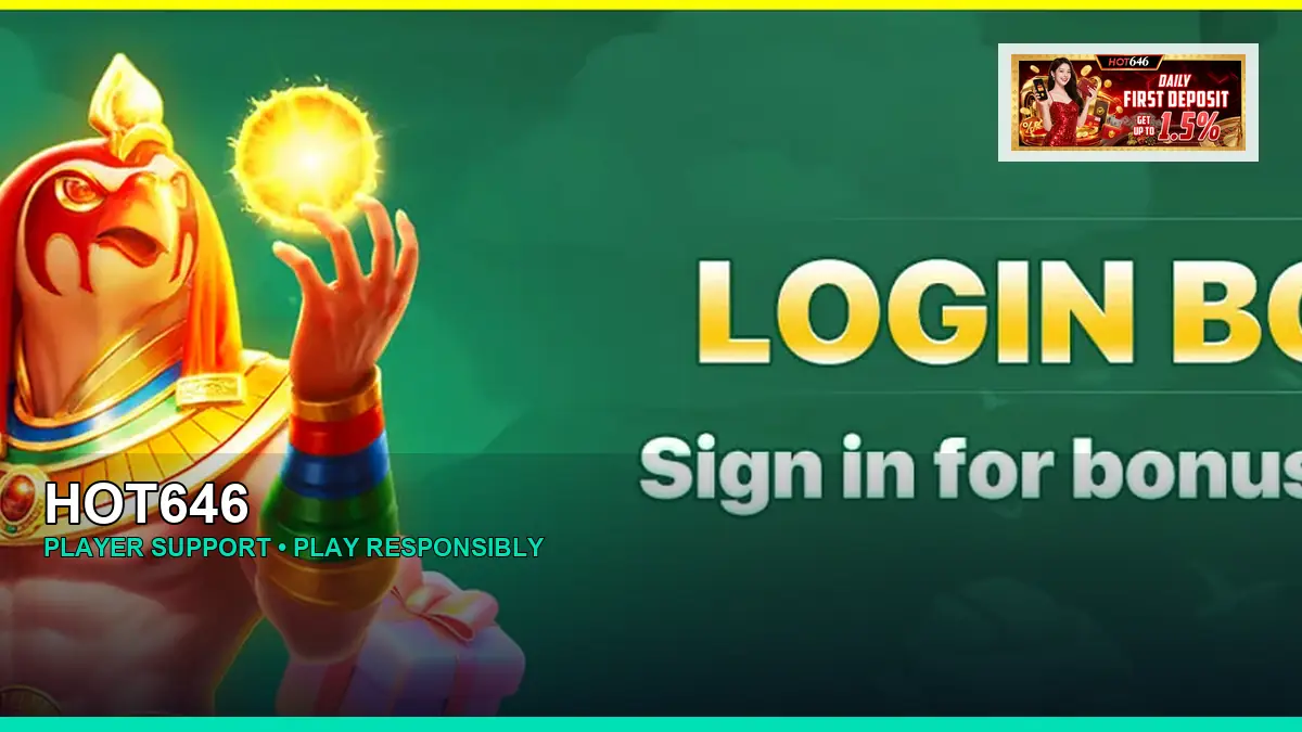 HOT646 player support and responsible gaming guide for Philippine players