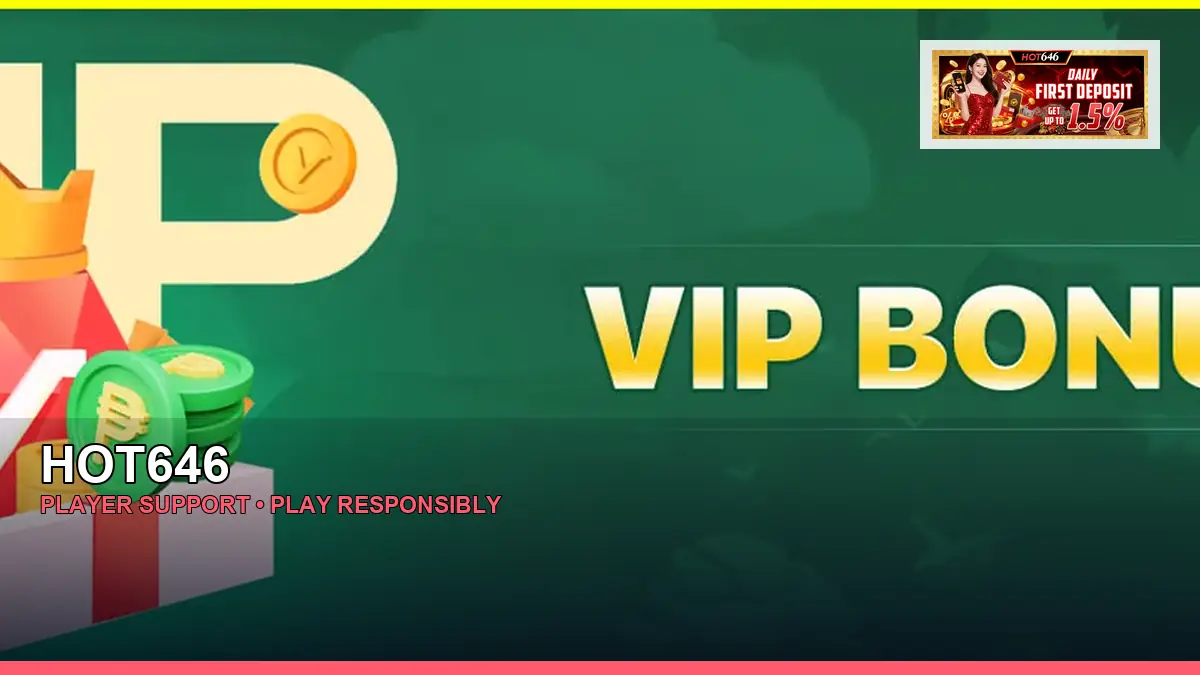 HOT646 player support and responsible gaming guide for Philippine players